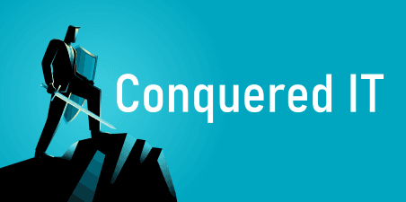 Conquered IT Phone Logo